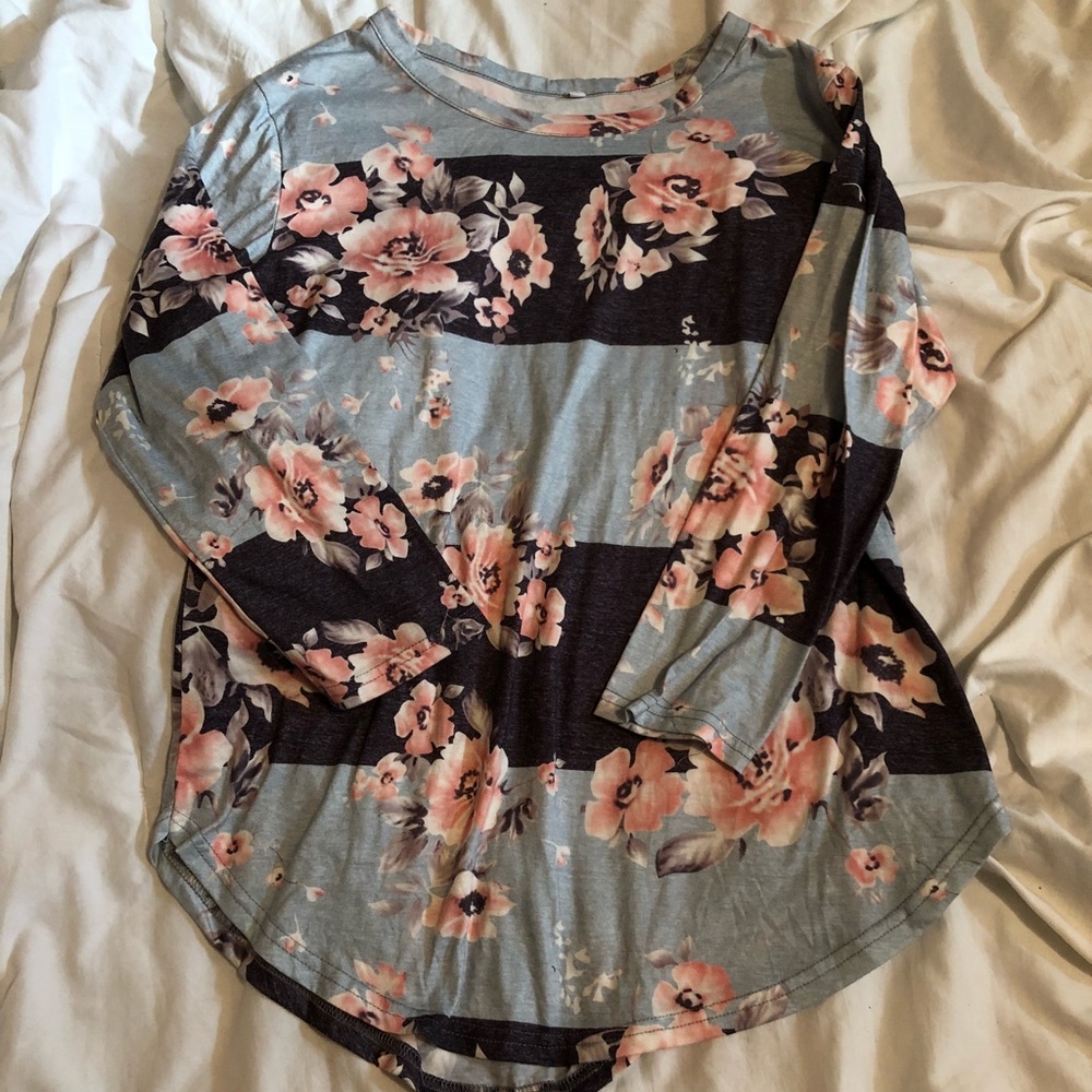 Floral long sleeve